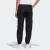 阿迪达斯（adidas）三叶草运动裤女裤2024春季新款跑步休闲裤子宽松收口工装长裤 GU5787黑色工装风 32-XS