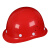 欧式中国建筑三筋圆形定做国标有孔头帽头盔园林白蓝黄红安全帽 国标加厚玻璃钢钢钉不透气-黄