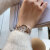 卡西欧（CASIO）女表 sheen系列简约时尚防水腕表 送女友送老婆生日情人节礼物 SHE-4531CG-7AUPR蜜桃金