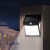 太阳能户外防水人体感应小夜灯免打孔壁灯院子照明路灯 大号-228颗LED-三段模式-暖光