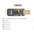 CH343G USB转UART/TTL 串口通信模块 Micro/Mini/Type-A/Type- Type-A接口