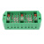 星期十 分线盒电表箱电能计量端子排接线盒 FJ6-DFY2(绿色) 定制