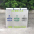 304不锈钢三四分类垃圾桶 室内可回收纳筒户外果皮箱物业环保双筒 A-217（93*35*76cm）
