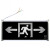 上陶鲸 安全出口消防指示灯LED新国标消防应急灯 安全出口疏散指示牌通道标志灯（单面双向）