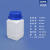 大口胶水瓶塑料分装方形瓶固体粉末瓶包装瓶试剂瓶1000ml500毫升 红色