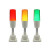 适用于LED警示灯TDYB/50-A1机床一体单层三色报警信号指示灯24/220V闪亮 3色/24V/常亮/蜂鸣/折叠
