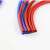 泓瑞沣 硅胶管耐高温高压双层夹线编织软管 20米/卷 外径20mm*内径12mm，双层纱（卷）