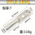 定制适用双孔钎焊铜铝过渡接线端子DTL-16-400平方铜铝线鼻子线 钎焊双孔DTLQ-150(10只)