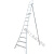 ONEVAN铝合金梯子园林三脚梯园艺果树折叠梯带扶手超轻多功能 GSU-360十二步高3.86米