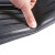 品之德 绝缘垫10kv高压橡胶板 配电室绝缘地毯防电橡胶板地垫绝缘胶垫 黑色条纹1米*5米*10mm厚