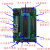 迷你51单片机学习板开发板小型STC89C52RC 新版 液晶1602