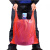 红色加厚手提式商用中大号背心清洁带马甲袋厨房塑料袋 红色厚实款 75*高110（50只） 无赠送 加厚