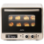 ACA /北美电器 ATO-A8风炉烤箱家用2022新款小型烘焙商用多功能电烤箱 双盘双网（配件） 40L