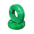 俱威 绿皮包塑钢丝绳 6毫米（10公斤约110米）/卷