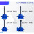 swl丝杆升降机涡轮蜗轮蜗杆减速机手摇螺杆小型升降台减速器 SWL5T(载重1吨)