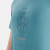 柒牌【含莫代尔】柒牌男士短袖T恤 2022夏季新款潮流虎头绣花半袖体恤 湖蓝 180/96A