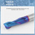 65度钨钢铣刀2刃键槽纳米蓝涂层硬质合金铣刀CNC不锈钢用数控刀具 4.0*20*D4*100L