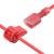 安达通 T型接线端子 可拆分式电线分线器免破线电线连接器快速接线夹子 软线款T1（0.5-1.5平方）100只