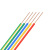 电线电缆  金龙羽  ZC-BVR0.75平方 国标铜芯线单芯多股软线阻燃100米绿色