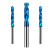 瀚时恒业 钻头超硬麻花钻直柄钻15.1-20.0 16.3mm*刃长40*总长80L 