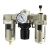 气源处理过滤器三联件AC2000/3000/4000-02-0304油水分离器调压阀 AC4000-04配8mm接头
