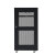 机柜1.2米24U网络机柜19英寸标准纵横机柜加厚钢板黑色钢化玻璃门Z2.6624加厚款