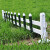 pvc草坪护栏 塑料护栏 花坛花园绿化围栏 小区护栏园林栅栏 深蓝色50cm高 草绿色每米 40CM高