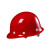 开元 阻燃绝缘安全帽订制 矿工煤矿电力工地施工玻璃钢透气 HSKY-ZR 红色 按压式