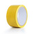 玛仕福 警示胶带PVC斑马胶带安全警戒划线标识地线贴地胶带 黄色4.8cm*18y