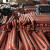 定制适用高温风管红色矽胶300度50硫化热风管高温软管耐高温钢丝管通风管 内径355MM*4米