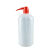 塑料洗瓶实验刻度冲洗瓶清洗瓶子弯嘴弯头2505001000ml安全洗瓶 白头250ml