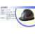 矿帽矿用安全帽ABS玻璃钢国标煤矿工地印字红黄蓝白特殊型 ABS经典V型款黑色