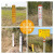 安燚 南网11x100cm圆形 警示柱pvc电力光缆燃气管道标牌AYJS-49