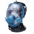 海固 HG-800D 防毒面罩 全面防护（不含过滤件）宝蓝灰一个 宝蓝灰 HG-800D 
