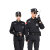 雨林军  保安制服工作服套装男款特训作训安保物业服冬款黑色   冬长套装+全套配件   单位：套 黑色 190cm 