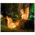 博雷奇松鼠户外景观灯太阳能卡通动物灯公园广场别墅防水发光草坪灯 两只一对--太阳能款