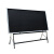 杰安达 木质大黑板 黑板报 室内户外教学黑板 含不锈钢支架 2.4*1.2米