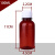 动力瓦特 透明塑料瓶带盖 PET分装瓶 试剂瓶细口瓶 液体样品取样瓶带刻度 100ml（棕色20个装）