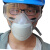 防尘口罩粉尘工业装修灰尘打磨防护易呼吸透气面具可清洗煤矿 面具+60片棉(送40片棉)