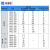 星辰气动手指气缸HFZ/MHZ2/MHZL2-10/16/20/32/40D-S小型平行夹爪 星辰加长MHZL2-25D