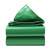 广深帆布 加厚PVC刀刮布 4m×4m 绿色 450±20g/m² 厚度0.36mm 1张