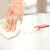 妙洁一次性PE手套家用加厚厨房食品餐饮美发隔离检查透明塑料薄膜 6包装（散装）