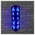 LED三角发光门牌酒店ktv会所门牌宾馆包厢双面带灯门牌号定制 蓝色灯光黑色面板 8x22cm