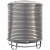 304不锈钢水箱储水桶水塔立式加厚太阳能楼顶户外蓄水罐酒罐 加厚550斤(55高130CM)带支架壁厚0.5m