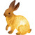 太阳能动物灯发光兔子造型灯园林灯亮化景观灯 兔子A款