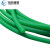 聚氨酯粗面圆带粘接圆形粗面皮带电机传动带工业皮带PU绿色粗面带 线径10mm*周长945mm 其他
