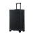 明星高端大气型像行李箱德国全铝镁合金拉杆箱金属商务登机旅行箱 星耀黑 20寸
