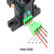 开口式霍尔电流传感器变送器BSQ06CT交流AC100-500A/DC直流4-20mA AC500A/4-20mA 21mm x 供电DC12V定制