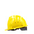 旷峙 安全帽 防砸 国标玻璃钢头盔 建筑工程头盔 圆形安全帽 V型经济款 产品一个价