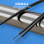 丰应子 皮线光缆1芯2钢丝室内单模成品光纤跳线SC接头500米 FYZ-WQ839